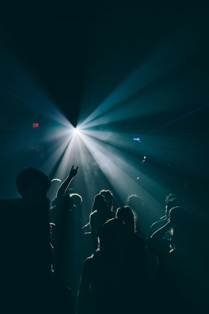 Live DJ night and dancing crowd at Insomnia Night Club Hyderabad